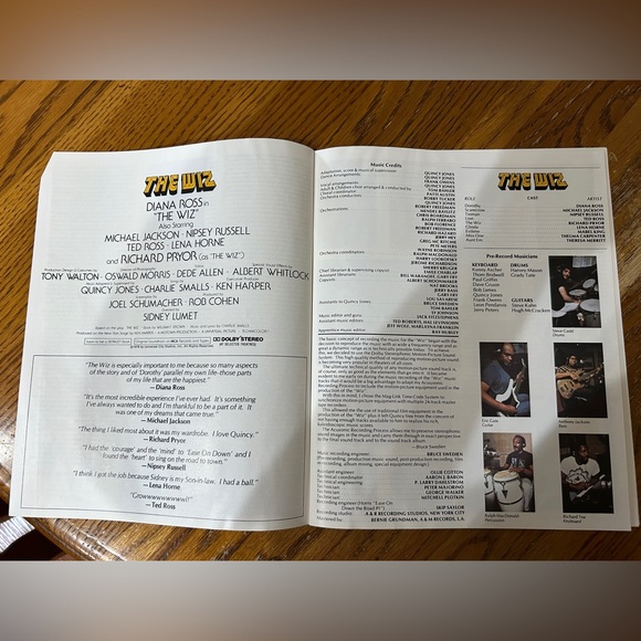 The Wiz Vinyl Record Cover - Picture 10 of 14